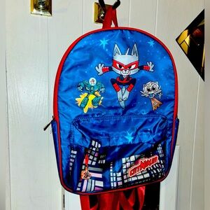 Cat Ninja Cartoon Backpack